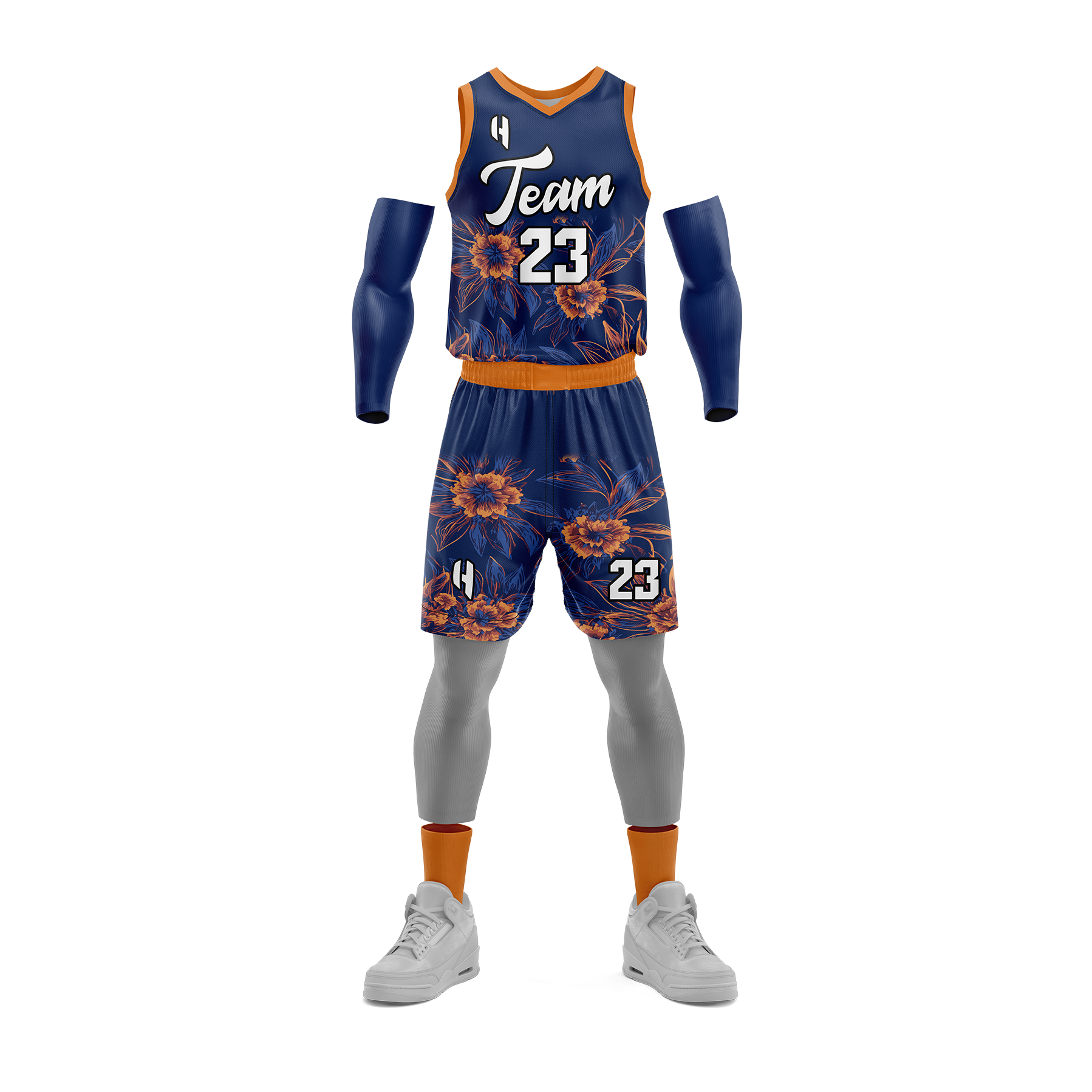 Custom Basketball Jersey and Shorts Set with Personalized Player Name HOUSE OF SCREENS