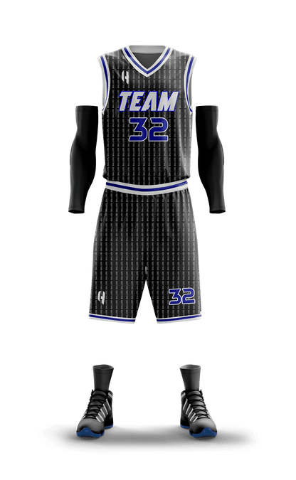 Custom Basketball Jersey and Shorts Set with Personalized Player Name, Number, and Team Name | HX195BS | Customize This!