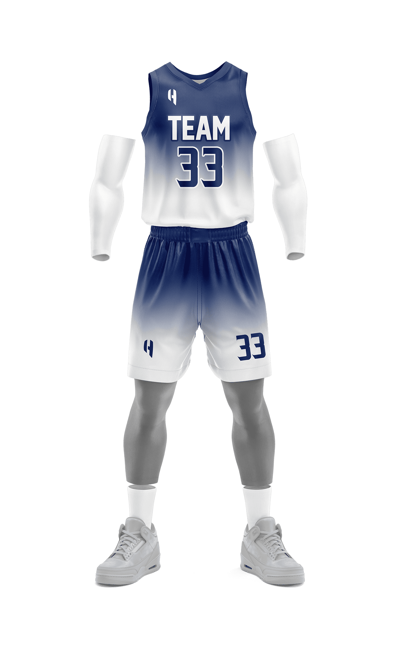 Custom Basketball Jersey and Shorts Set with Personalized Player Name, Number, and Team Name| HX193BS | Customize This!