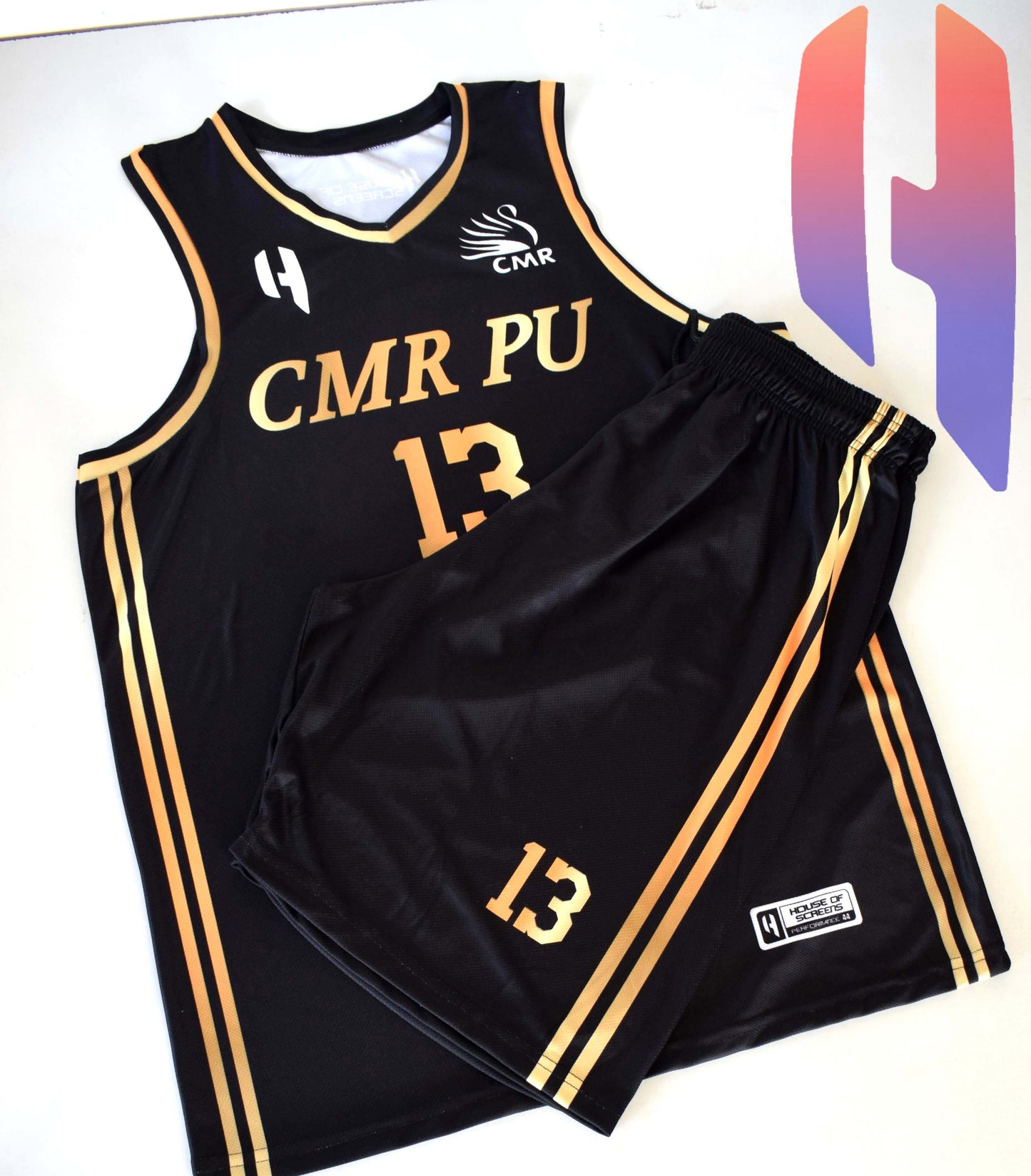 Custom Basketball Jersey and Shorts Set with Personalized Player Name, Number, and Team Name | HX64BS | Customize This!