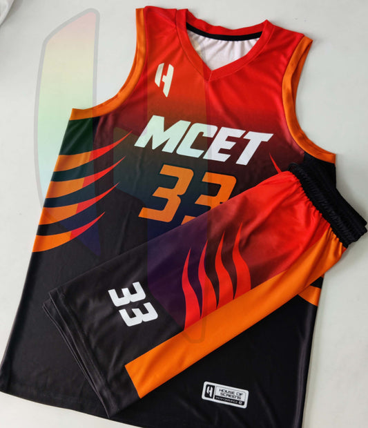 Custom Basketball Jersey and Shorts Set with Personalized Player Name, Number, and Team Name | HX60BS | Customize This!