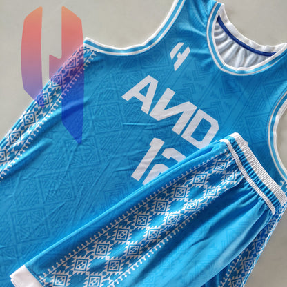 Custom KIDS Basketball Jersey and Shorts Set with Personalized Player Name, Number, and Team Name | HX236BS | Customize This!