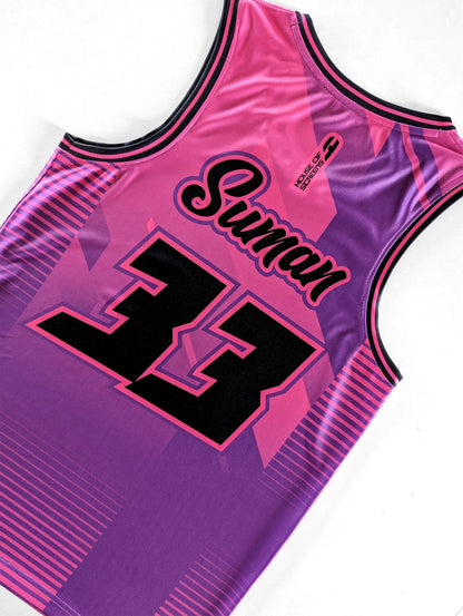 Custom Basketball Jersey and Shorts Set with Personalized Player Name, Number, and Team Name | HX296BS | Customize This!