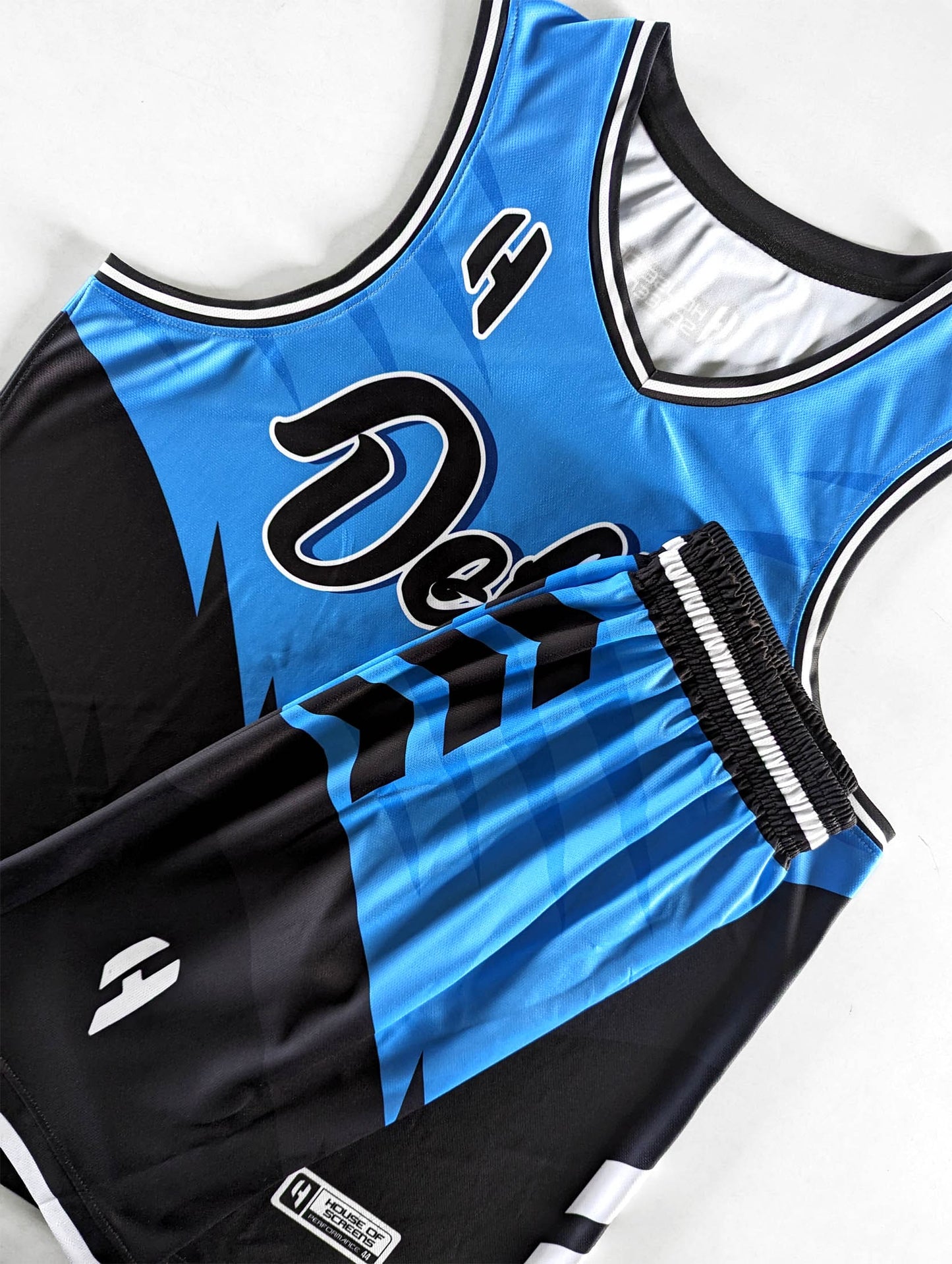 Custom Basketball Jersey and Shorts Set with Personalized Player Name, Number, and Team Name | HX293BS | Customize This!