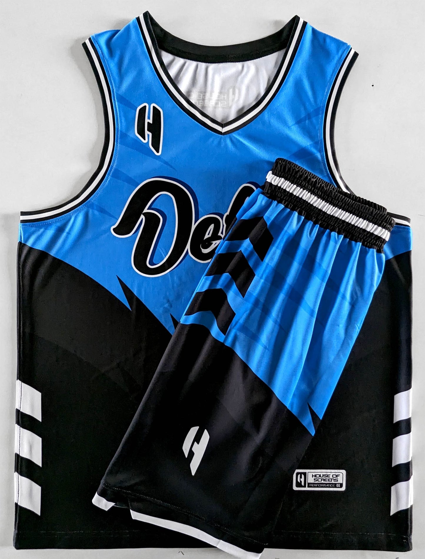 Custom Basketball Jersey and Shorts Set with Personalized Player Name, Number, and Team Name | HX293BS | Customize This!