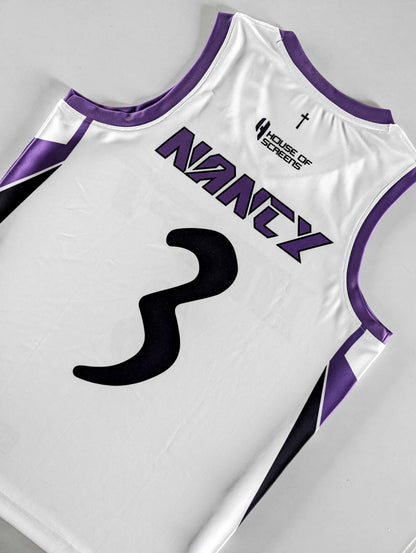 Custom Basketball Jersey and Shorts Set with Personalized Player Name, Number, and Team Name | HX359BS | Customize This!