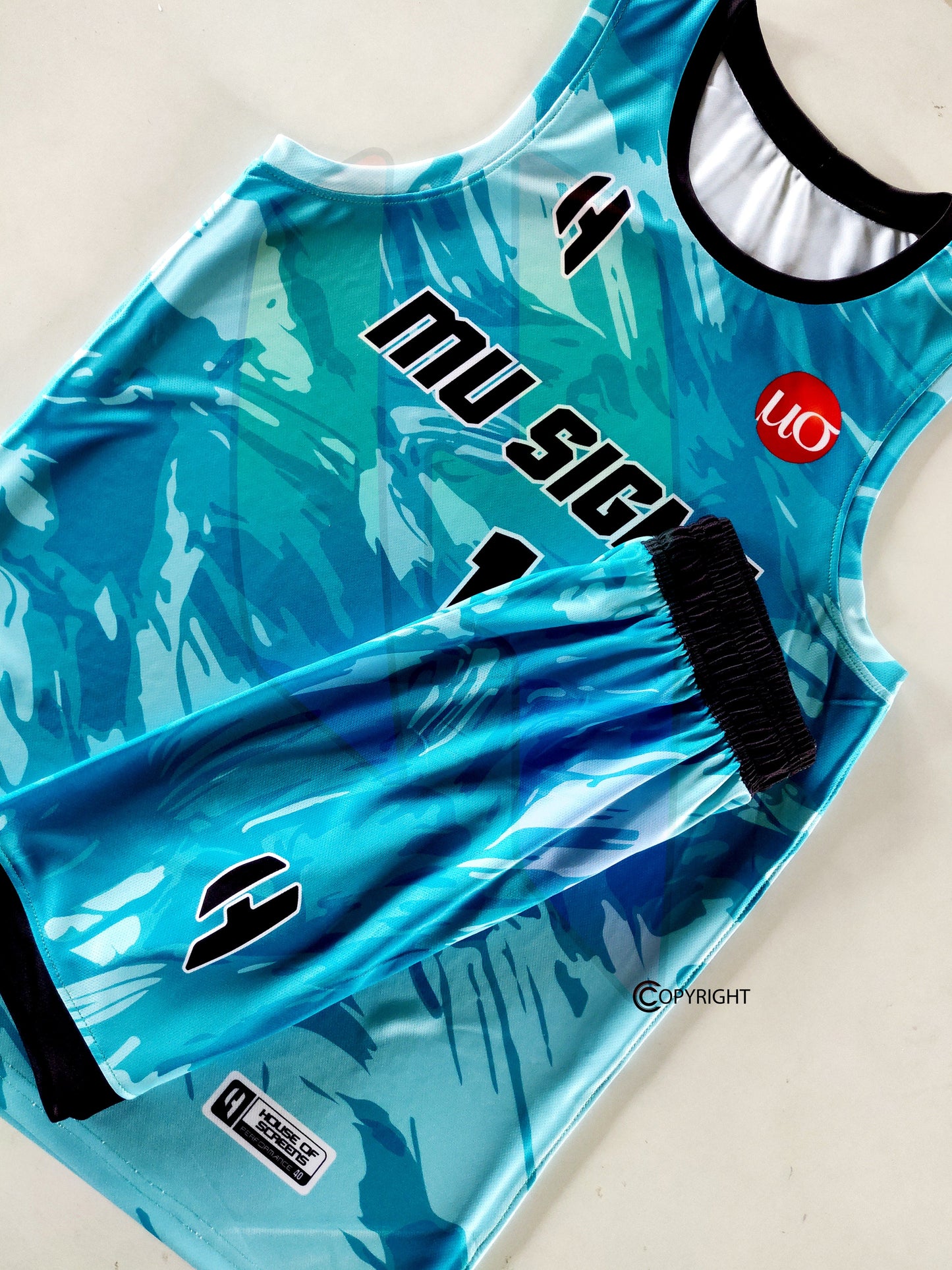 Custom Basketball Jersey and Shorts Set with Personalized Player Name, Number, and Team Name | HX41BS | Customize This!