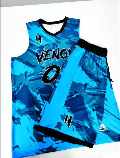 Custom Basketball Jersey and Shorts Set with Personalized Player Name, Number, and Team Name| HX76BS | Customize This!