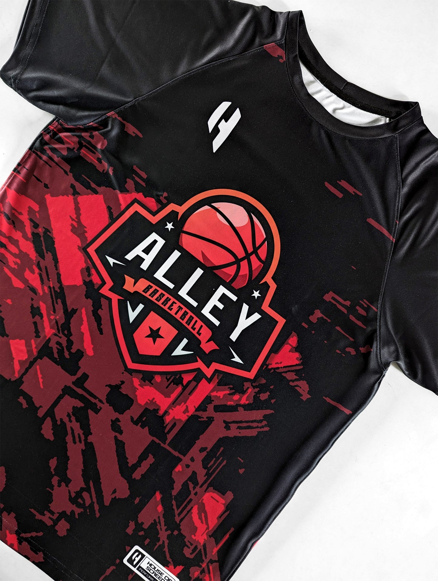 Custom Basketball Team Polyester T-shirt | HX02CBT | Basketball Team Graphic