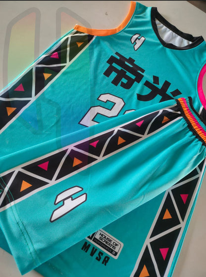 Custom Basketball Jersey and Shorts Set with Personalized Player Name, Number, and Team Name | HX123BS | Customize This!