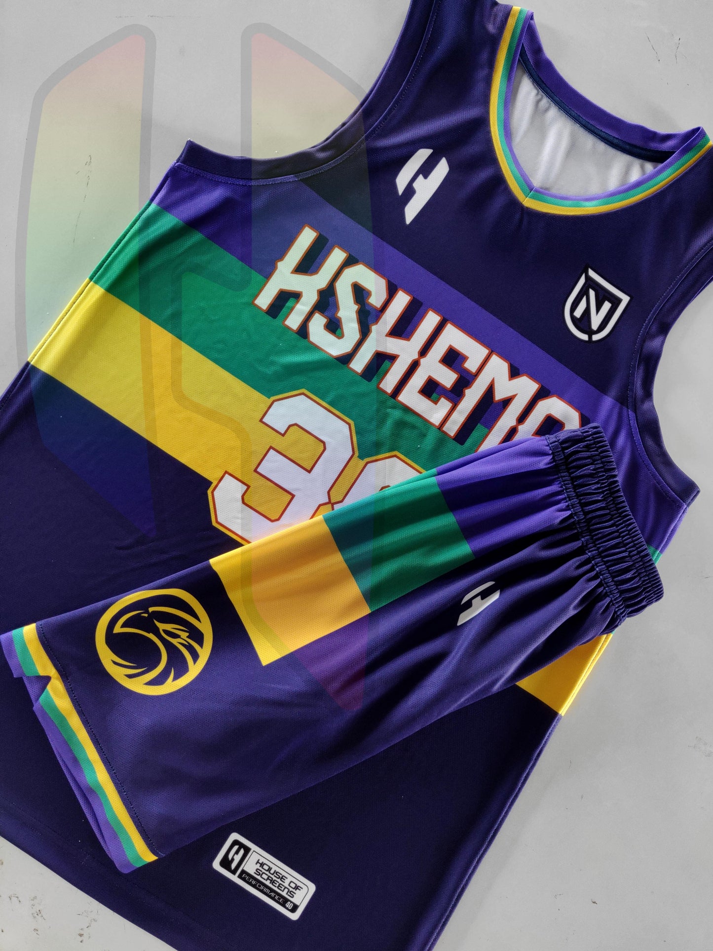 Custom Basketball Jersey and Shorts Set with Personalized Player Name, Number, and Team Name | HX191BS | Customize This!