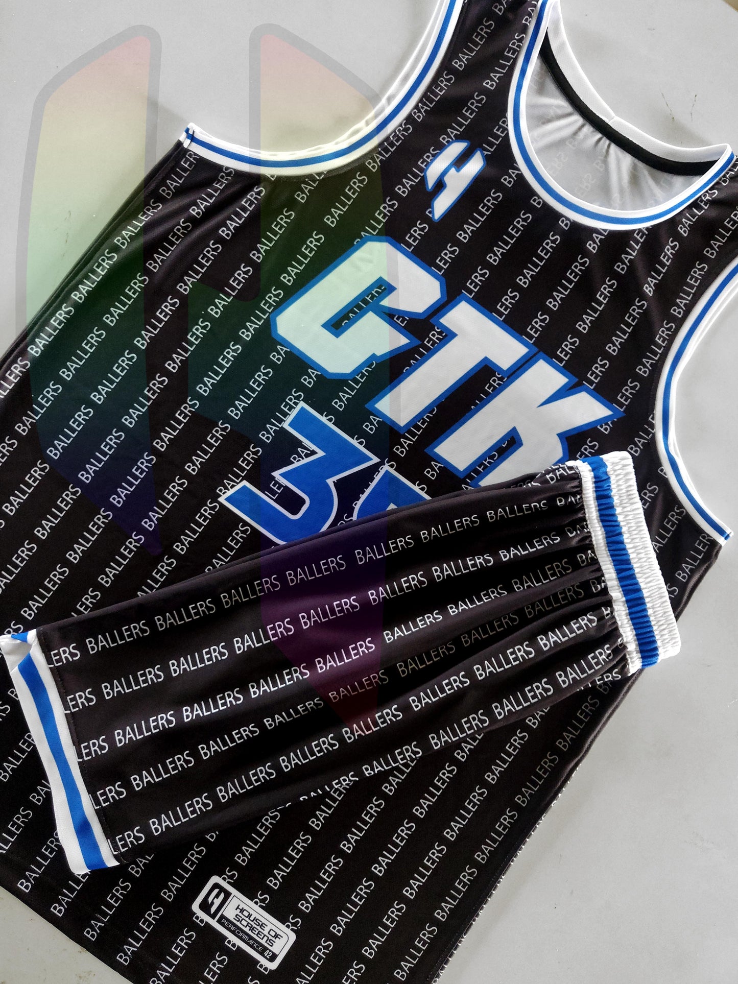 Custom Basketball Jersey and Shorts Set with Personalized Player Name, Number, and Team Name | HX195BS | Customize This!