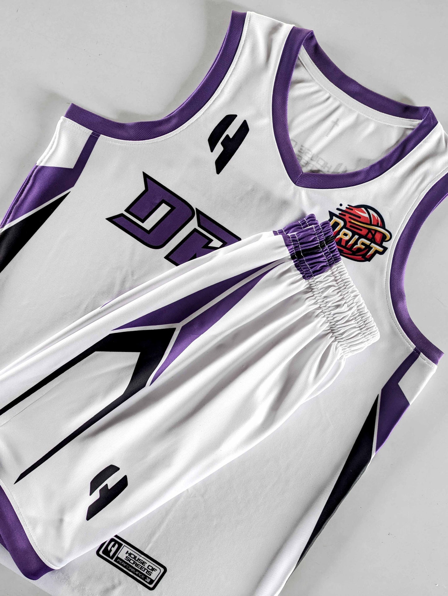 Custom Basketball Jersey and Shorts Set with Personalized Player Name, Number, and Team Name | HX359BS | Customize This!