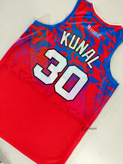 Custom Basketball Jersey and Shorts Set with Personalized Player Name, Number, and Team Name | HX184BS | Customize This!