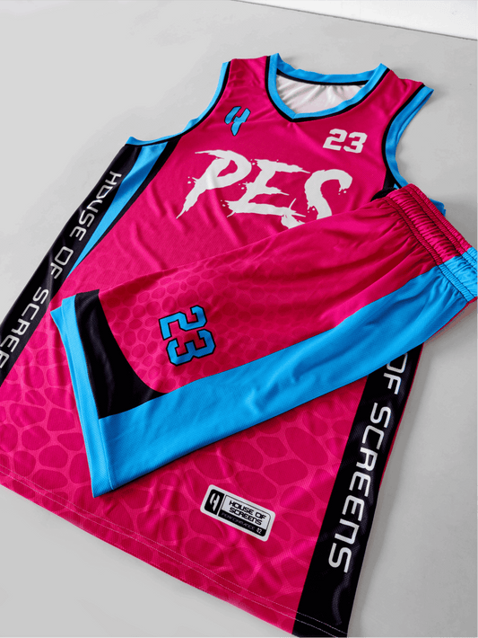 Custom Basketball Jersey and Shorts Set with Personalized Player Name, Number, and Team Name| HX34BS | Customize This!