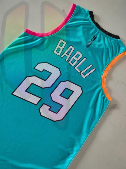 Custom Basketball Jersey and Shorts Set with Personalized Player Name, Number, and Team Name | HX123BS | Customize This!