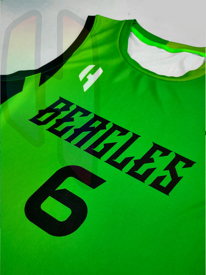 Custom Basketball Jersey and Shorts Set with Personalized Player Name, Number, and Team Name | HX92BS | Customize This!