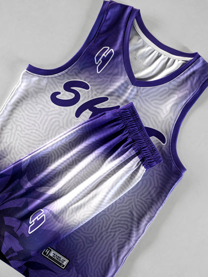 Custom Basketball Jersey and Shorts Set with Personalized Player Name, Number, and Team Name | HX354BS | Customize This!