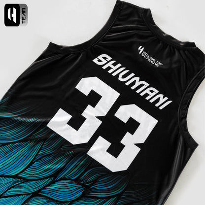 Custom Basketball Jersey and Shorts Set with Personalized Player Name, Number, and Team Name | HX127BS | Customize This!