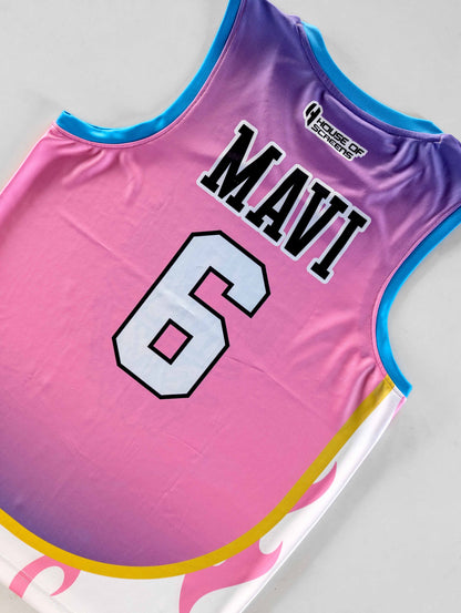 Custom Basketball Jersey and Shorts Set with Personalized Player Name, Number, and Team Name | HX374BS | Customize This!