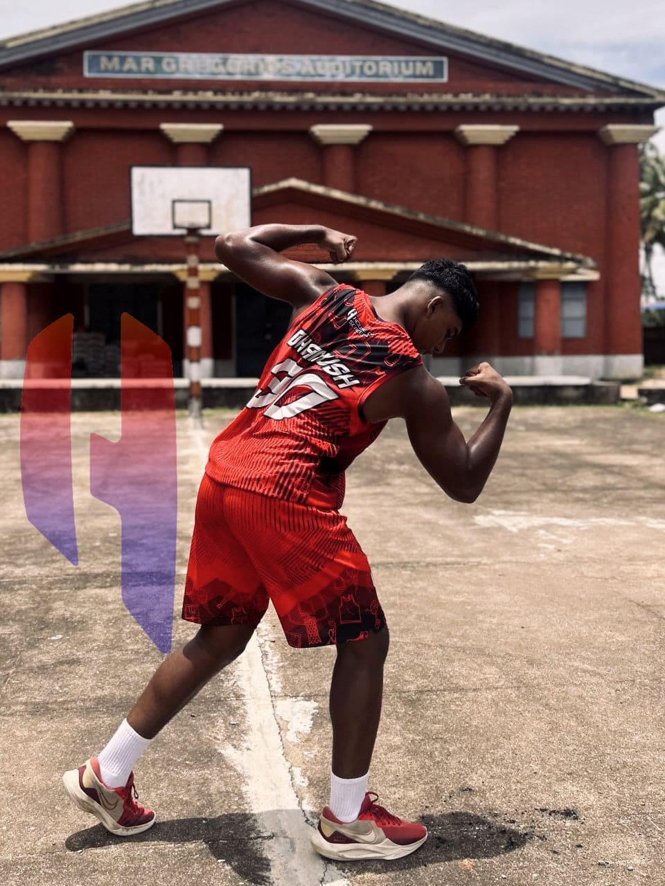 Custom KIDS Basketball Jersey and Shorts Set with Personalized Player Name, Number, and Team Name | HX207BS | Customize This!