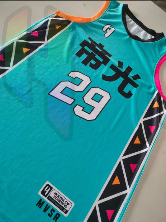 Custom Basketball Jersey and Shorts Set with Personalized Player Name, Number, and Team Name | HX123BS | Customize This!