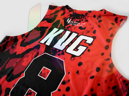 Custom Basketball Jersey and Shorts Set with Personalized Player Name, Number, and Team Name | HX22BS | Customize This!