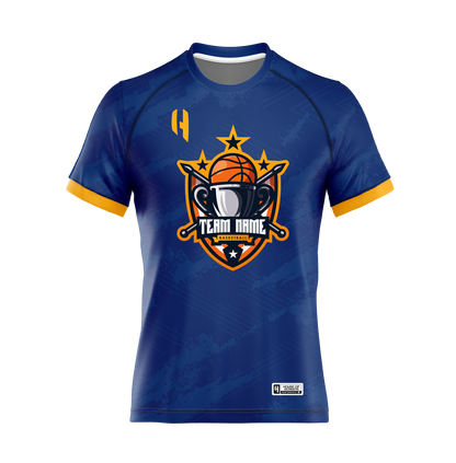 Custom Basketball Team Polyester T-shirt | HX01CBT | Basketball Team Graphic