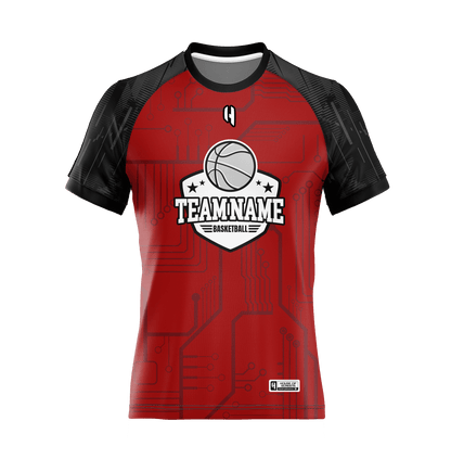 Custom Basketball Team Polyester T-shirt | HX11CBT | Basketball Team Graphic