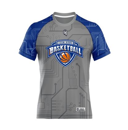 Custom Basketball Team Polyester T-shirt | HX12CBT | Basketball Team Graphic