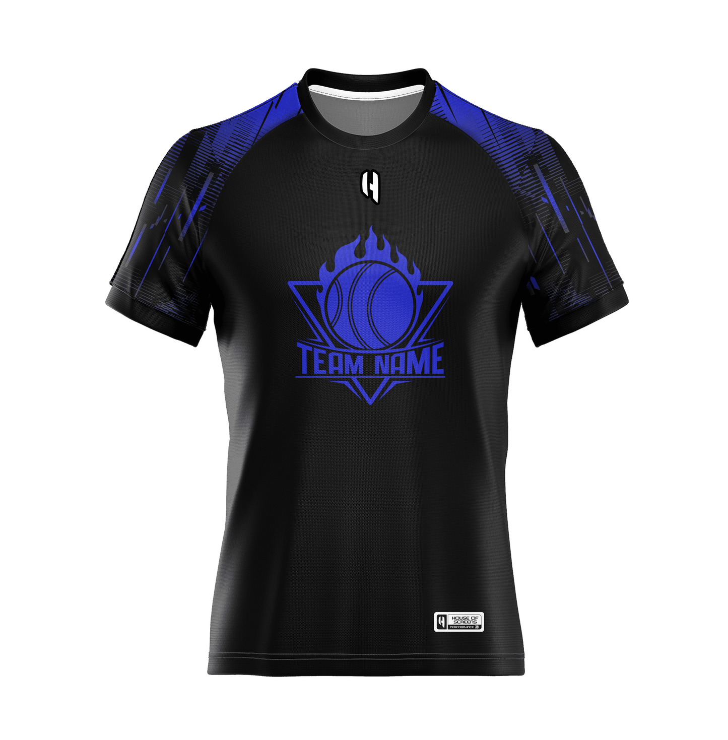 Custom Basketball Team Polyester T-shirt | HX13CBT | Basketball Team Graphic