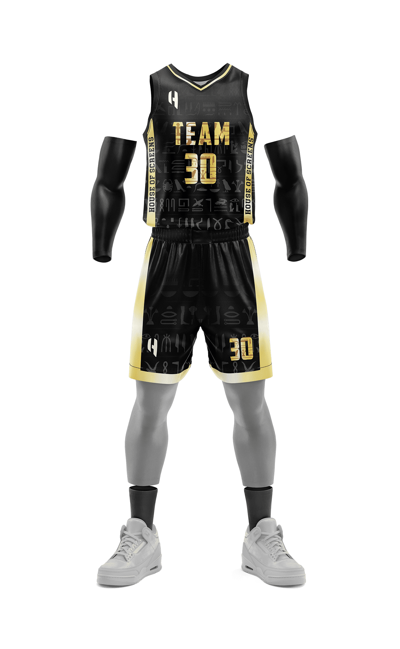 Custom Basketball Jersey and Shorts Set with Personalized Player Name, Number, and Team Name| | HX150BS | Customize This!