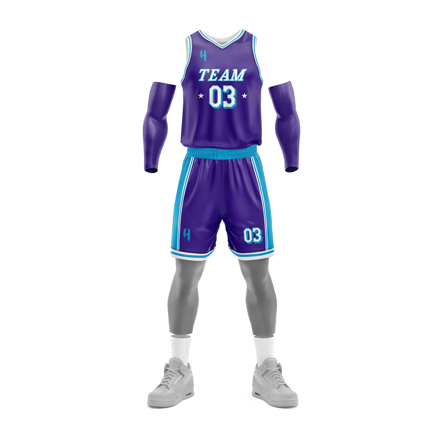 Custom Basketball Jersey and Shorts Set with Personalized Player Name, Number, and Team Name|| HX151BS | Customize This!