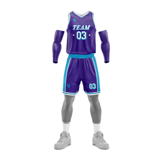 Custom Basketball Jersey and Shorts Set with Personalized Player Name, Number, and Team Name|| HX151BS | Customize This!