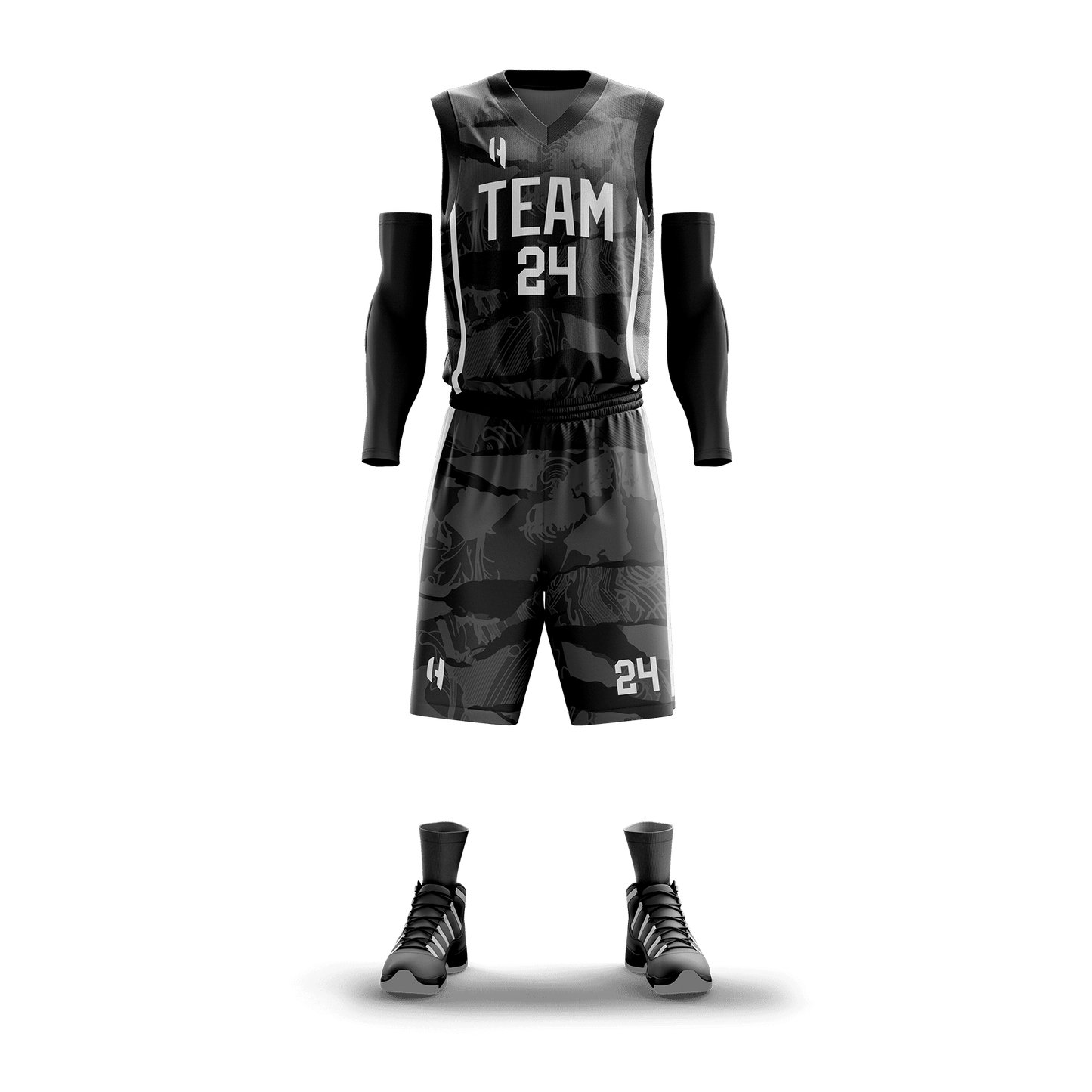 Custom Basketball Jersey and Shorts Set with Personalized Player Name, Number, and Team Name|| HX152BS | Customize This!