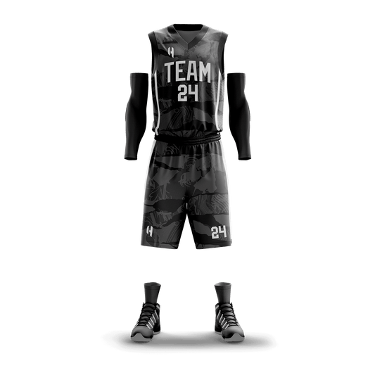 Custom Basketball Jersey and Shorts Set with Personalized Player Name, Number, and Team Name|| HX152BS | Customize This!