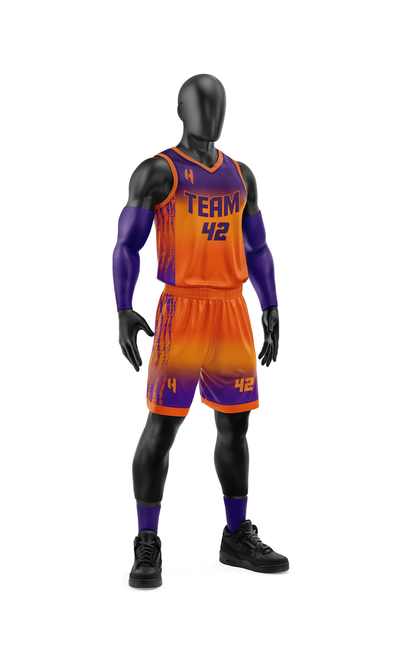 Custom Basketball Jersey and Shorts Set with Personalized Player Name, Number, and Team Name|| HX157BS | Customize This!