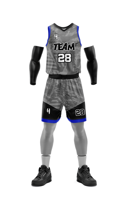 Custom Basketball Jersey and Shorts Set with Personalized Player Name, Number, and Team Name|| HX159BS | Customize This!