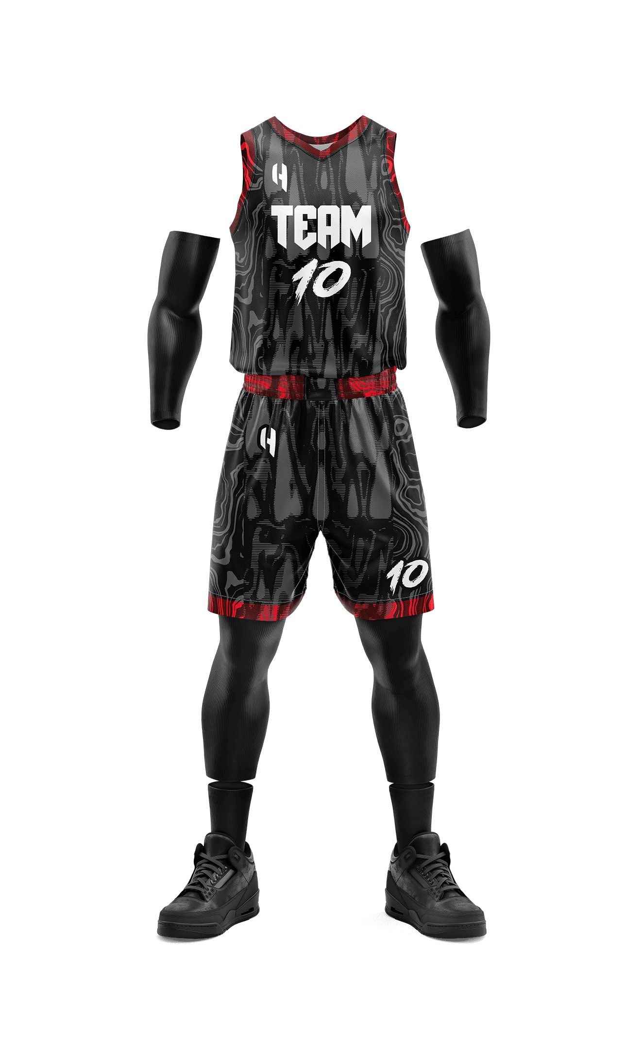 Custom Basketball Jersey and Shorts Set with Personalized Player Name, Number, and Team Name| | HX163BS | Customize This!