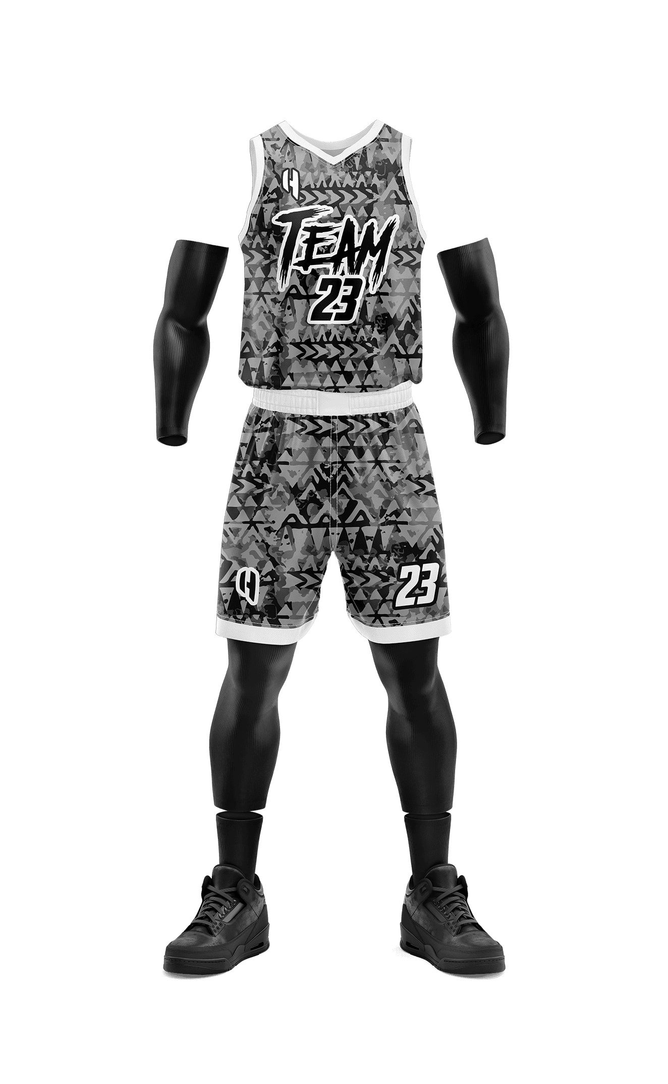 Custom Basketball Jersey and Shorts Set with Personalized Player Name, Number, and Team Name| | HX165BS | Customize This!