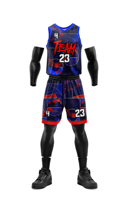 Custom Basketball Jersey and Shorts Set with Personalized Player Name, Number, and Team Name| | HX166BS | Customize This!