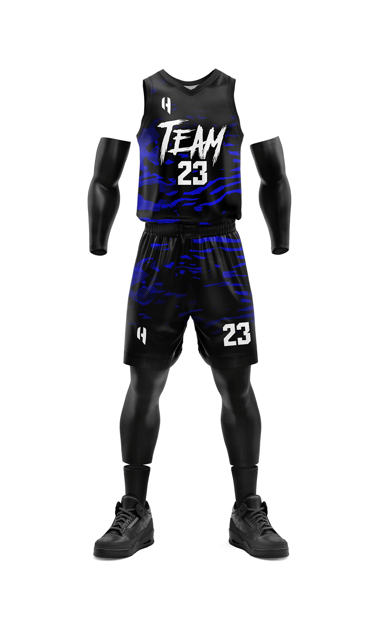 Custom Basketball Jersey and Shorts Set with Personalized Player Name, Number, and Team Name| | HX168BS | Customize This!