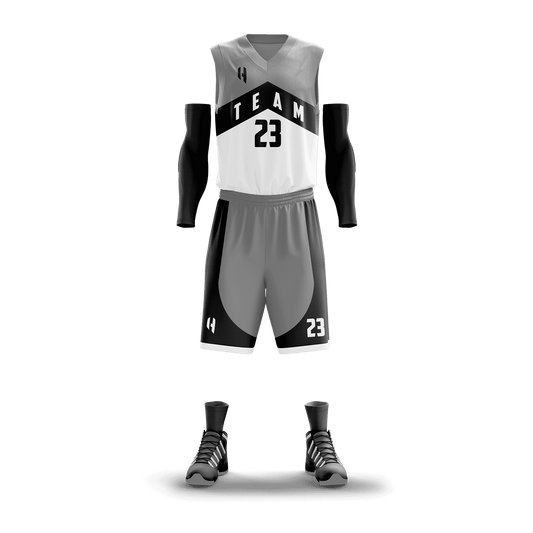 Custom Basketball Jersey and Shorts Set with Personalized Player Name, Number, and Team Name | HX174BS | Customize This!