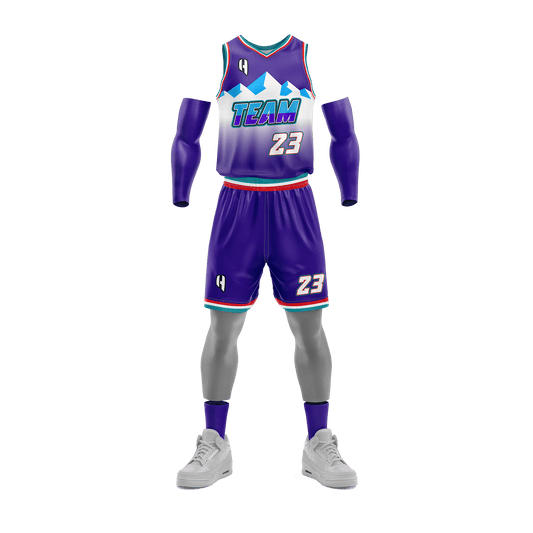 Custom KIDS Basketball Jersey and Shorts Set with Personalized Player Name, Number, and Team Name | HX176BS | Customize This!