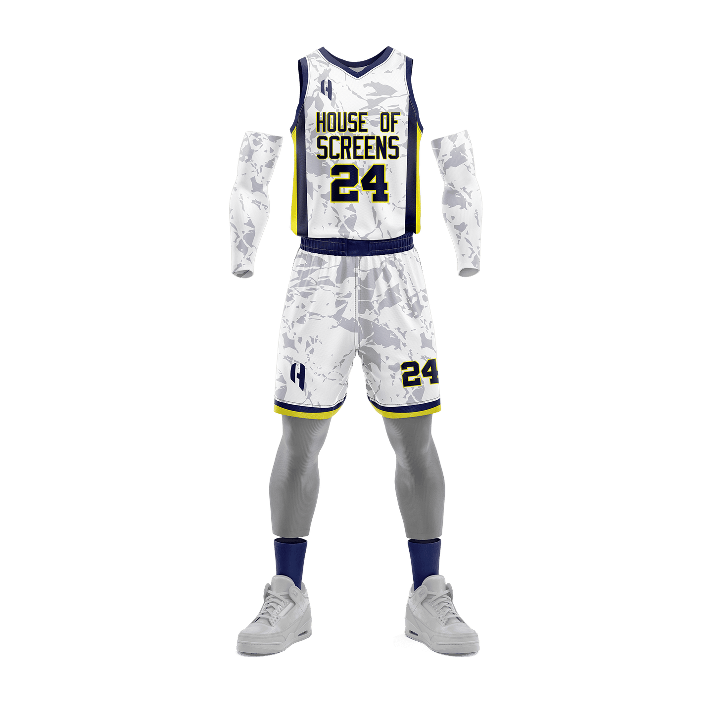 Custom Basketball Jersey and Shorts Set with Personalized Player Name, Number, and Team Name | HX177BS | Customize This!