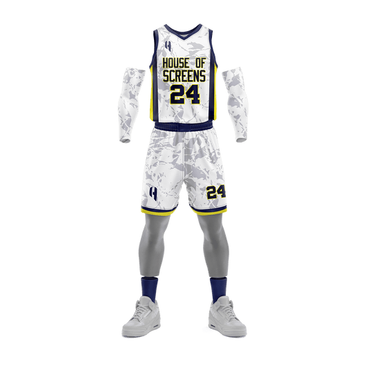 Custom Basketball Jersey and Shorts Set with Personalized Player Name, Number, and Team Name | HX177BS | Customize This!