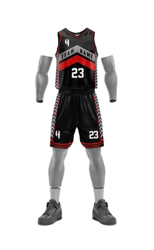 Custom Basketball Jersey and Shorts Set with Personalized Player Name, Number, and Team Name | HX178BS | Customize This!