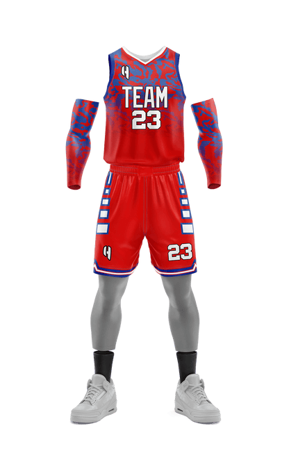 Custom Basketball Jersey and Shorts Set with Personalized Player Name, Number, and Team Name | HX184BS | Customize This!