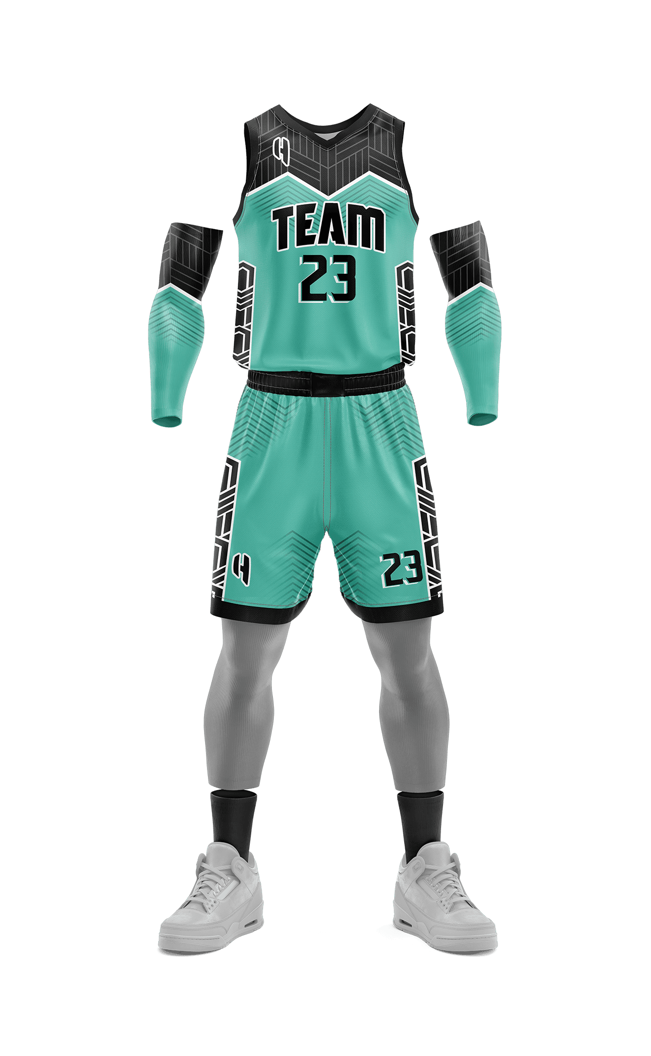 Custom Basketball Jersey and Shorts Set with Personalized Player Name, Number, and Team Name | HX186BS | Customize This!