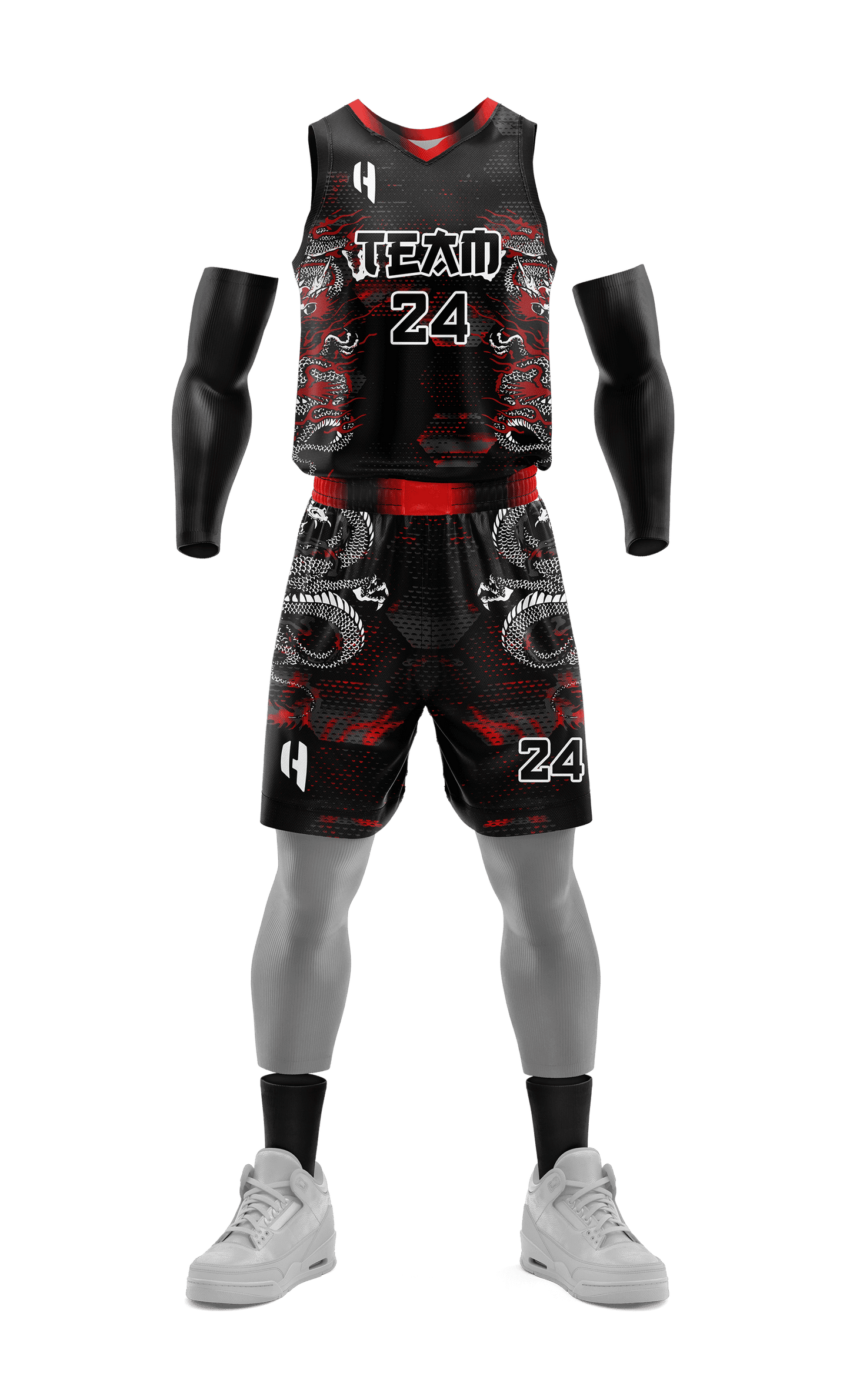 Custom Basketball Jersey and Shorts Set with Personalized Player Name, Number, and Team Name| HX208BS | Customize This!